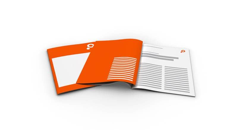 Produktbild Broschüren mit Klammerheftung