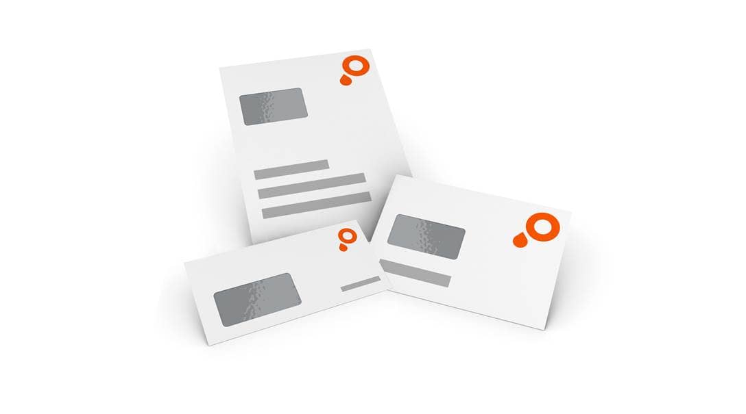 Gruppenbild Briefumschlge