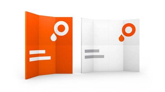 Nachhaltige Messewand mit 6 und 8 Modulen