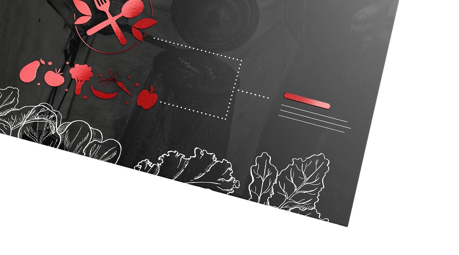 Partieller Relieflack